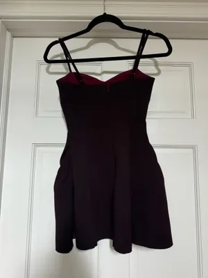 Wine Mini Dress thumbnail 3