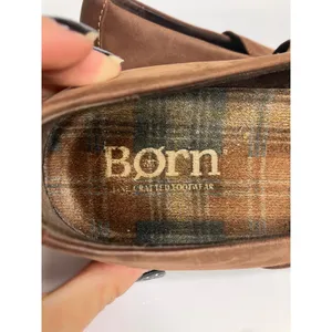Born Loafers Womens 9 Brown Good Leather Slip On Comfort F49523 thumbnail 7