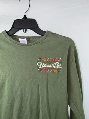 Faith Long Sleeve Green Size M thumbnail 3