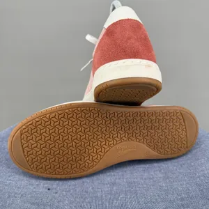 Dansko‎ Josey Sneaker Womens 40 Blush Pink Suede Lace Up Low Top Colorblock thumbnail 3