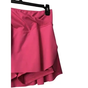 Barbie Pink Athletic Skort S with‎ 2 Pockets Workout Running Gym Flirty Flouncy thumbnail 12
