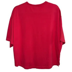 COS Minimalist Boxy‎ Tee Pink Coral Short Sleeve Top Small thumbnail 3