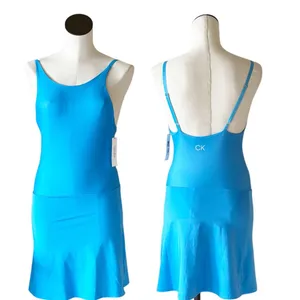 NWT Calvin Klein Performance Athletic Skort Dress Aqua Blue XS thumbnail 2
