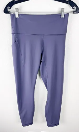 LULULEMON Nightfall Wunder Train High Rise Pockets 25” Leggings Size 8 Gym Yoga thumbnail 1