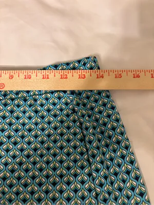Tail White Label Skort M Blue Geometric Print Golf Tennis thumbnail 3