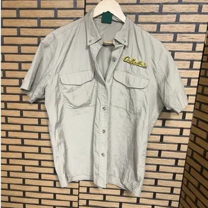 Cabelas‎ Tan Button Down Shirt Size Medium thumbnail 1