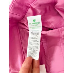 J Crew Factory | NWT | Kallie straight-leg pant | Vivid Fuchsia Pink | Sz 0T thumbnail 9