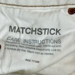 J. Crew Matchstick White Jeans 27S Skinny thumbnail 7