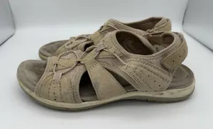 Earth Origins Sandals Womens 8.5 Savoy Siena Leather Hook & Loop Hiking Travel thumbnail 1