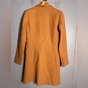 Reformation Downing Coat in Camel. Size Extra Small thumbnail 3