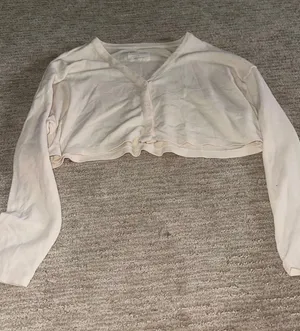 Aeropostale Long Sleeve Knit Waffle Cropped thumbnail 1