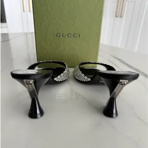 Gucci Crystal Embellished Sandals thumbnail 4