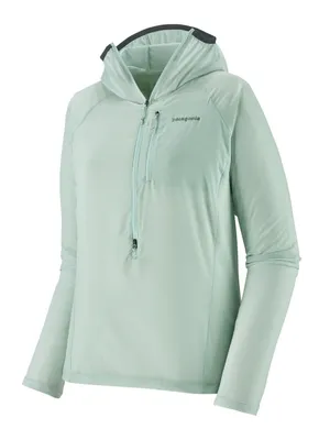 Patagonia Women’s Airshed Pro Pullover Jacket Super Lightweight in Wispy Green L thumbnail 5