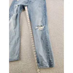 Levis 501 Original Fit Distressed Jeans Button Fly 32x30 White‎ Label Denim thumbnail 5