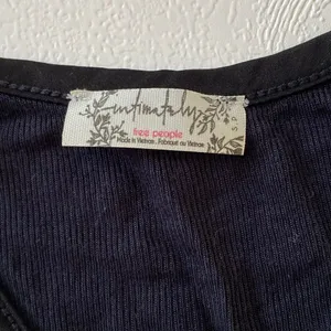 Free People Intimately Navy Blue Racerback Tank Top Women’s Size S thumbnail 4