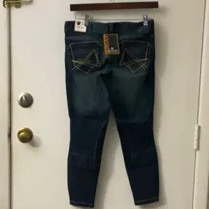 Ariat Denim Cropped Riding Breeches Indigo Jeans 24R NEW Activewear Sportswear thumbnail 4