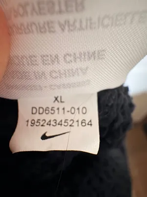 Nike Women's Therma-FIT Workout Training Pants Fleece Black Sz XL thumbnail 8
