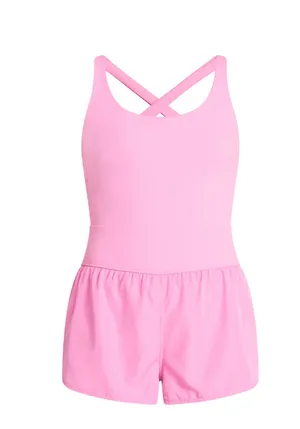 Crossback athletic buttersoft romper  thumbnail 4