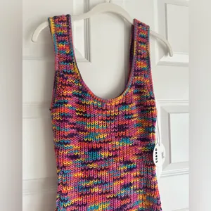 Staud Gardenia Melange‎ Mini Tank Knit Dress NWT thumbnail 6