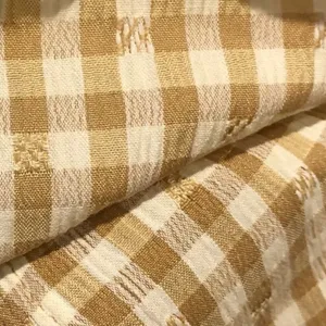 Nanette Lepore Babydoll Milkmaid Y2k Gingham Checkered Neutral Cropped Top S thumbnail 5