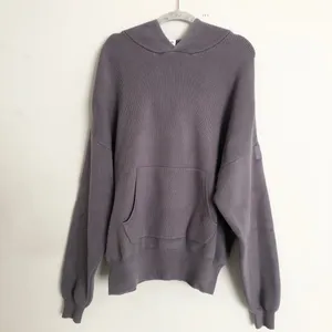 Alo Yoga Scholar Hooded Sweater Fog M thumbnail 3