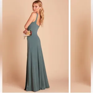 Birdy Grey Alex Convertible Maxi Dress Sea Glass Green Formal Bridesmaid Medium thumbnail 5
