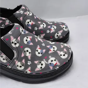 Klogs Footwear Womens Clogs Size 6.5 Dog Print Comfort Shoes Work Nursing Shoes thumbnail 4