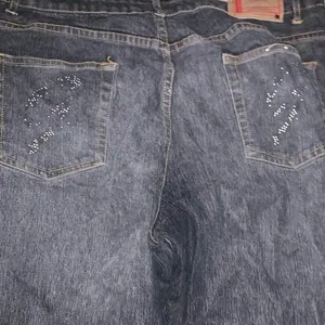 Vintage y2k flared jeans Size 16 thumbnail 3