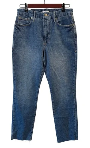 Good American Women’s Skinnyish High Rise Jeans Size 10 thumbnail 1