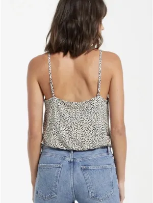 Z Supply NWOT Women's Mirabel Cheetah Print Tank Cami Size S thumbnail 2