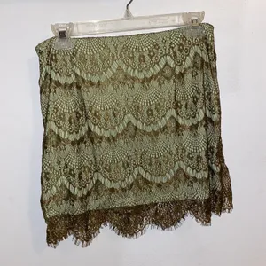 Free People NWT Martini Combo Zoey Lace High-Rise Scalloped Trim Mini Skirt 2 thumbnail 5