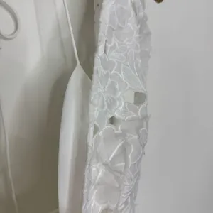 For Love & Lemons White Floral Lace Mini Dress Strappy Size Small New thumbnail 5