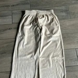 PINK super soft pants in cream thumbnail 2