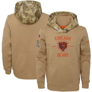 2019 Chicago Bears Salute to Service Hoodie thumbnail 1
