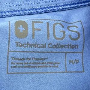 FIGS Zamora Jogger Scrub‎ Pants Women Medium Blue Stretch Minimal Healthcare thumbnail 8