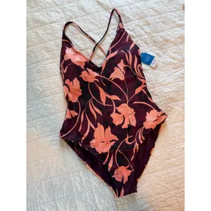Andie x Lands' End Tugless Elwood One Piece Swimsuit NWT Floral thumbnail 2
