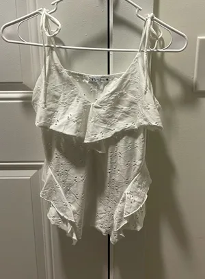 ZARA White Top thumbnail 1
