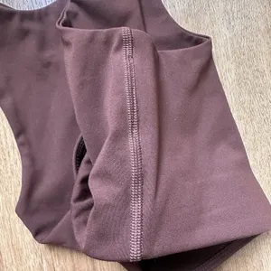 Girlfriend Collective Brown Paloma Racerback Sports‎ Bra Size XS thumbnail 4