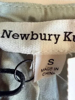 NWT Newbury Kustom Sage Ruffle Mini Dress Size Small thumbnail 7