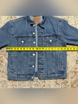 Levi's Women's Ex-Boyfriend Trucker Jean Jacket size Small thumbnail 5