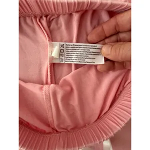 Women's Pink Pajama Lounge Set Medium Soft Button Front Sleepwear Shorts thumbnail 12