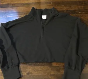 Aerie offline Black Women's Cropped Sweater thumbnail 1