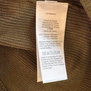 Madewell‎ Ribbed Tank Top Viscose Knit Dark Olive Green XL Summer Basic Capsule thumbnail 4