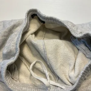 Brandy Melville Pants Womens Small Gray Cargo Sweatpants Wide Leg Casual thumbnail 7