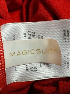 Magicsuit Red Tankini Top – Size 12 (EUC) thumbnail 6