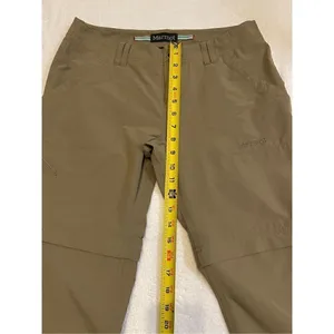 Marmot Women’s Brown Convertible Hiking Pants/ Outdoor/ Camping/Capri Size 6 thumbnail 6