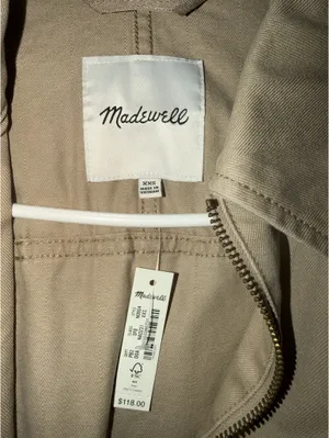 Madewell Cropped cargo jacket thumbnail 5