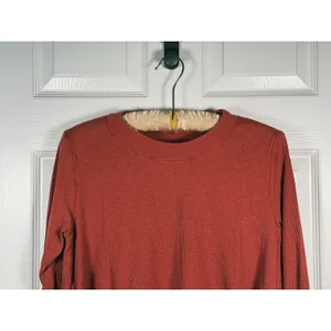 Lululemon Dare to Drape Oversized Long Sleeve Top Size S Rust Orange Casual Fall thumbnail 4