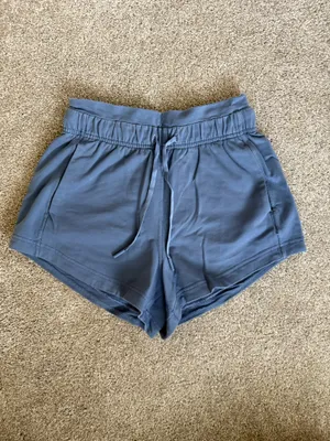 Lululemon Inner Glow High-Rise Short 3” Oasis Blue 4 thumbnail 2