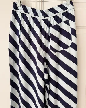 Anthropologie Maeve The Brooklin Printed Striped Wide-Leg Pull-On Pants, Size S thumbnail 12